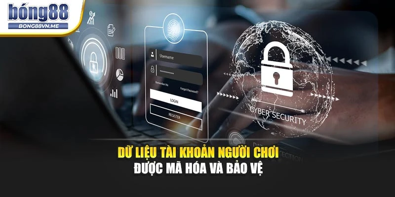 Dữ liệu tài khoản người chơi được mã hóa và bảo vệ